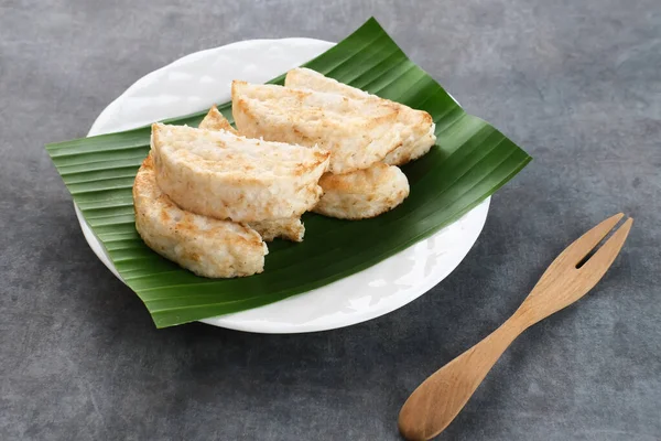Куэ Панконг Гандос Фарос Традиционная Индонезийская Закуска Приготовленная Смеси Рисовой — стоковое фото