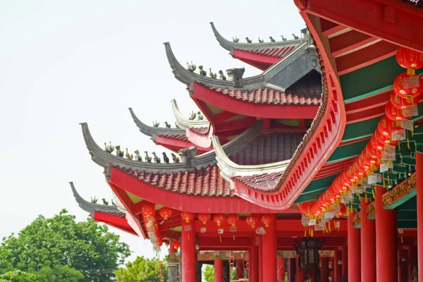 Temple Sampookong Temple Historique Architecture Traditionnelle Chinoise Javanaise Indonésie — Photo