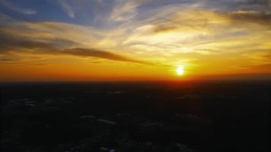 Hava Aracı - Cascina Elisa 'da Sunset Manzarası