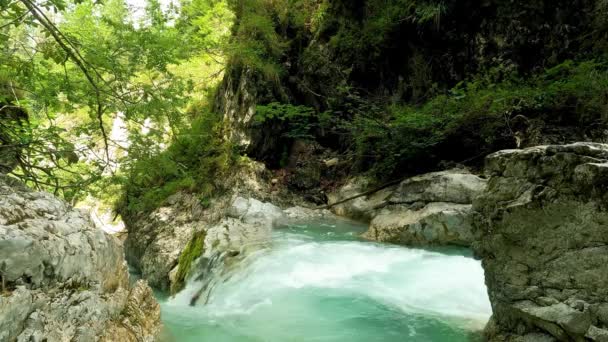 Berglandschaft Den Dolomiten — Stockvideo