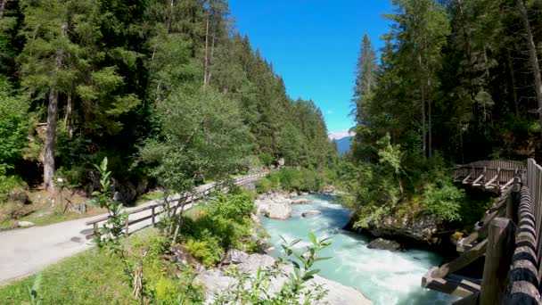 Relaksujący Krajobraz Dolomitów — Wideo stockowe