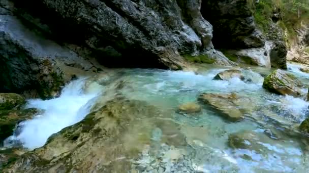 Paysage Alpin Fantastique Dans Les Dolomites Italiennes — Video