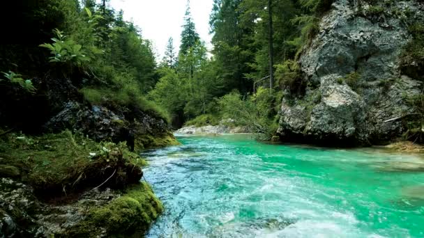 Krajobraz Alpejski Dolomitów — Wideo stockowe