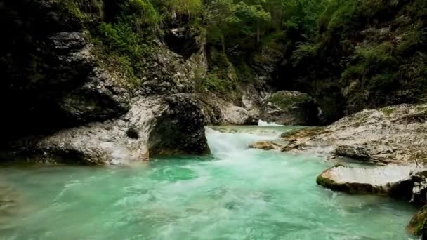 Paesaggio Estivo Nelle Dolomiti Italiane — Video Stock