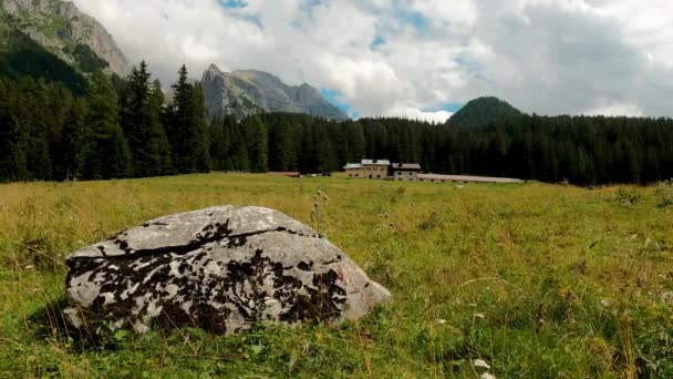Paysage Italien Dans Les Dolomites — Video