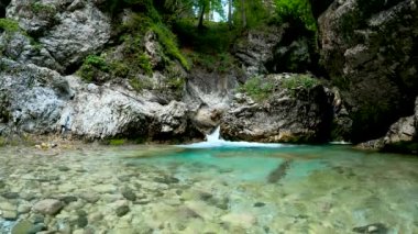 Dolomitler 'de Dolomiteler' de, Turkuaz Suyu 'yla rahatlatıcı manzara - 5K