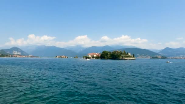 Summer Landscape Borromeo Islands Italy — Vídeo de Stock