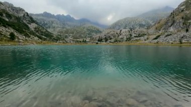 Summer Landscape with Fog on Lake Turquoise by Cornisel Italy - 5K