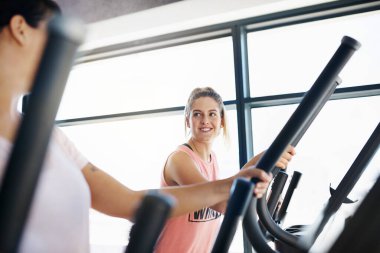 Kalorilerin yandığını hissedebiliyorum.