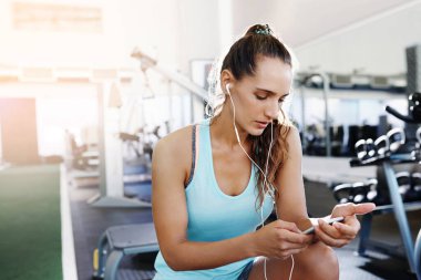Müziğim olmadan spor salonuna giremem.