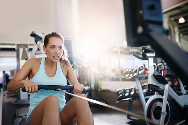 Yoğun bir egzersizin etkisini hissediyorum.