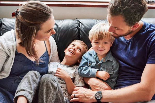 Nada mais importante para nós do que a família. — Fotografia de Stock