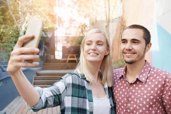 Ich und mein Buh — Stockfoto