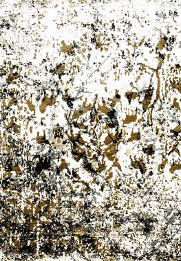 Halı ve Halı tasarımı sıkıntılı desen ve modern renklerle