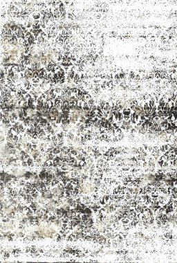 Halı ve Halı tasarımı sıkıntılı desen ve modern renklerle