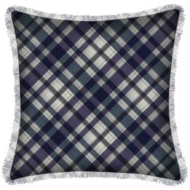 Denetimler ve tartansız ile izole edilmiş yastık dokunmuş dokuyla modern şablonu tekrarla