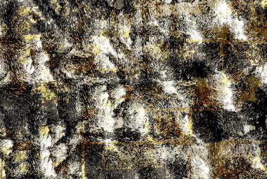 Halı ve Halı tasarımı sıkıntılı desen ve modern renklerle