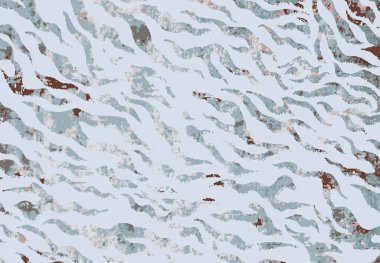 Halı ve Halı tasarımı sıkıntılı desen ve modern renklerle