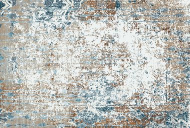 Halı ve Halı tasarımı sıkıntılı desen ve modern renklerle