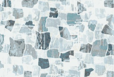 Halı ve Halı tasarımı sıkıntılı desen ve modern renklerle