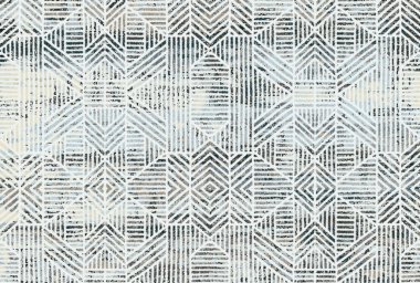 Halı ve Halı tasarımı sıkıntılı desen ve modern renklerle