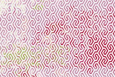 Halı ve Halı tasarımı sıkıntılı desen ve modern renklerle