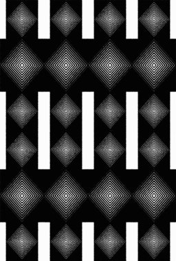 Halı ve Halı tasarımı sıkıntılı desen ve modern renklerle