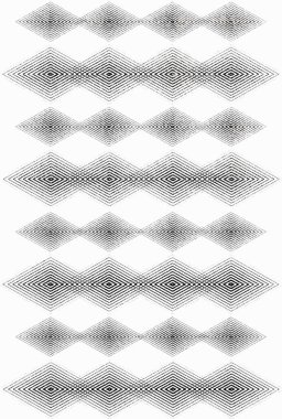 Halı ve Halı tasarımı sıkıntılı desen ve modern renklerle