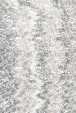 Halı ve Halı tasarımı sıkıntılı desen ve modern renklerle