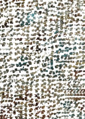 Halı ve Halı tasarımı sıkıntılı desen ve modern renklerle