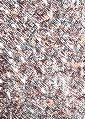 Halı ve Halı tasarımı sıkıntılı desen ve modern renklerle