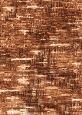 Halı ve Halı, sıkıntılı bir desen ve modern renklerle dizayn edilir.