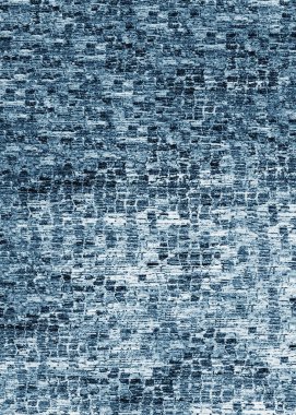 Halı ve Halı, sıkıntılı bir desen ve modern renklerle dizayn edilir.