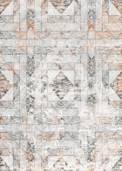Tapetes Tapetes Desenhos Com Uma Textura Angustiada Cores Modernas — Fotografia de Stock
