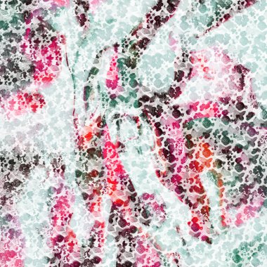 Yaratıcı doku yüzeyinde yüksek çözünürlüklü suluboya tekrarı