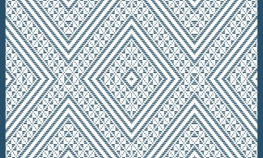 Woven designs with texture and modern colors on isolated white canvas