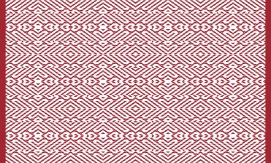 Woven designs with texture and modern colors on isolated white canvas