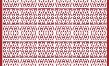 Woven designs with texture and modern colors on isolated white canvas