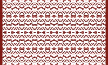 Woven designs with texture and modern colors on isolated white canvas