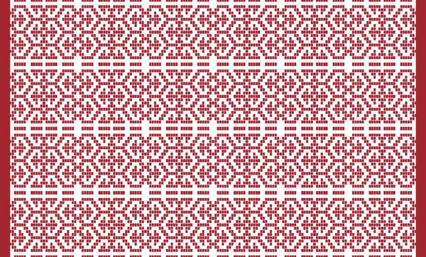 Woven designs with texture and modern colors on isolated white canvas