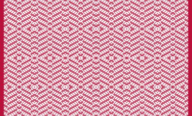 Woven designs with texture and modern colors on isolated white canvas