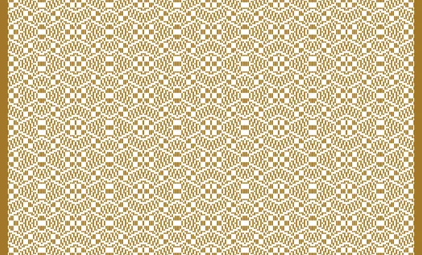 Woven Designs Texture Modern Colors Isolated White Canvas — Fotografia de Stock