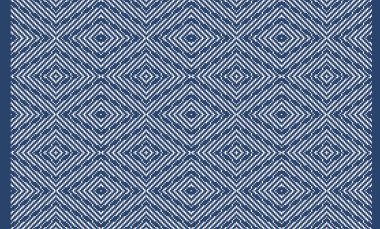 Woven designs with texture and modern colors on isolated white canvas