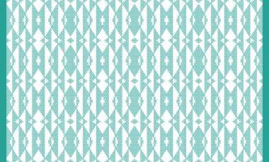 Woven designs with texture and modern colors on isolated white canvas