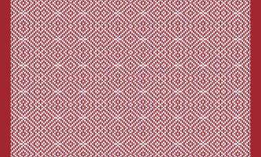 Woven designs with texture and modern colors isolated on white canvas