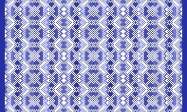 Woven designs with texture and modern colors isolated on white canvas