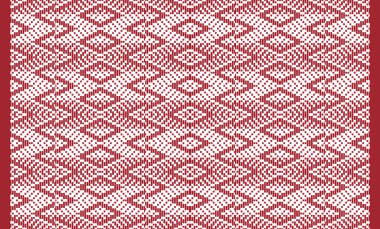 Woven designs with texture and modern colors isolated on white canvas