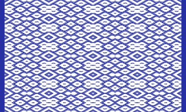 Woven designs with texture and modern colors isolated on white canvas