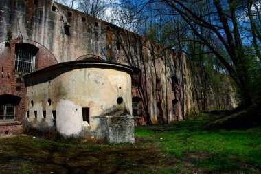 Birinci Dünya Savaşı 'ndan kalma kale Polonya' da.