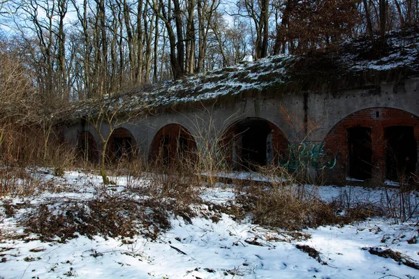 Festung Aus Dem Ersten Weltkrieg Polen — Stockfoto